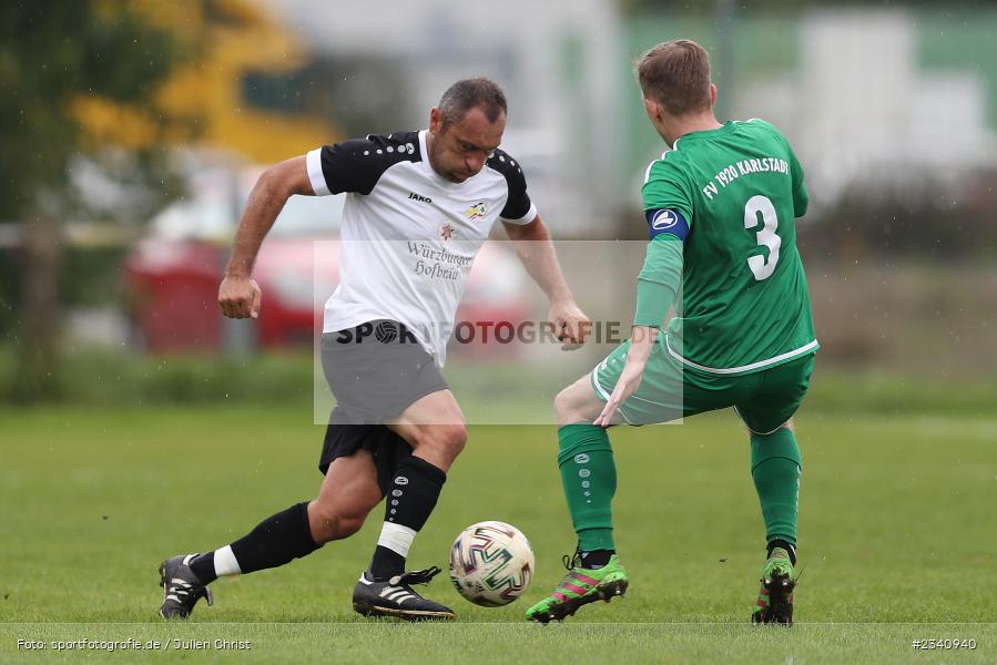 Christian Mathea, Sportgelände, Karlstadt, 25.09.2022, BFV, sport, action, Fussball, September 2022, Saison 2022/2023, 9. Spieltag, A-Klasse Würzburg Gr. 6, FVB, FVK, FV Bachgrund, FV Karlstadt II - Bild-ID: 2340940