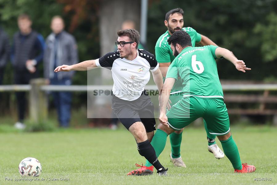 Nicolas Heinickel, Sportgelände, Karlstadt, 25.09.2022, BFV, sport, action, Fussball, September 2022, Saison 2022/2023, 9. Spieltag, A-Klasse Würzburg Gr. 6, FVB, FVK, FV Bachgrund, FV Karlstadt II - Bild-ID: 2340962 Nicolas Heinickel, Sportgelände, Karlstadt, 25.09.2022, BFV, sport, action, Fussball, September 2022, Saison 2022/2023, 9. Spieltag, A-Klasse Würzburg Gr. 6, FVB, FVK, FV Bachgrund, FV Karlstadt II - Bild-ID: 2340962