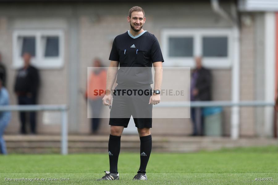 Schiedsrichter, Nicolai Angermann, Sportgelände, Gössenheim, 25.09.2022, BFV, sport, action, Fussball, September 2022, Saison 2022/2023, Kreisliga Würzburg, FVH, FCG, FV 05 Helmstadt, FC Gössenheim - Bild-ID: 2340973 Schiedsrichter, Nicolai Angermann, Sportgelände, Gössenheim, 25.09.2022, BFV, sport, action, Fussball, September 2022, Saison 2022/2023, Kreisliga Würzburg, FVH, FCG, FV 05 Helmstadt, FC Gössenheim - Bild-ID: 2340973
