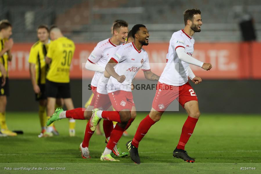 Emotionen, Daniel Hägele, FLYERALARM Arena, Würzburg, 27.09.2022, BFV, sport, action, Fussball, September 2022, Saison 2022/2023, Viertelfinale, Toto-Pokal, BFV-Verbandspokal, DJK, FWK, DJK Vilzing, FC Würzburger Kickers - Bild-ID: 2341144
