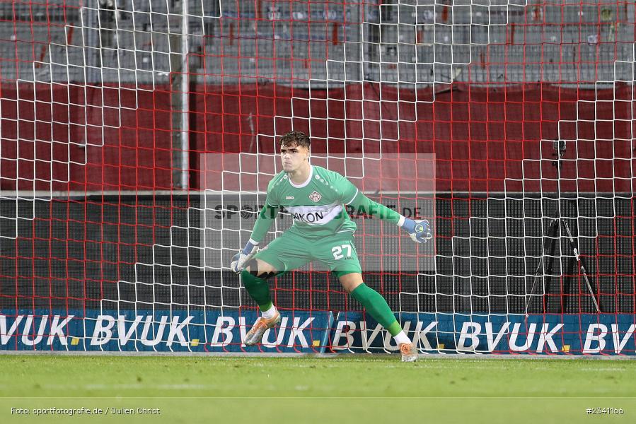 Vincent Friedsam, FLYERALARM Arena, Würzburg, 27.09.2022, BFV, sport, action, Fussball, September 2022, Saison 2022/2023, Viertelfinale, Toto-Pokal, BFV-Verbandspokal, DJK, FWK, DJK Vilzing, FC Würzburger Kickers - Bild-ID: 2341166