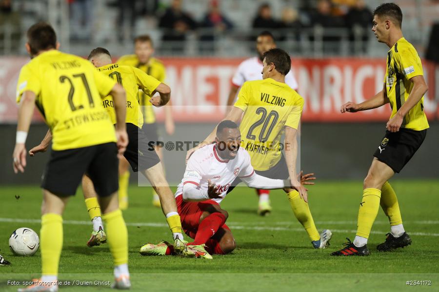 Saliou Sané, FLYERALARM Arena, Würzburg, 27.09.2022, BFV, sport, action, Fussball, September 2022, Saison 2022/2023, Viertelfinale, Toto-Pokal, BFV-Verbandspokal, DJK, FWK, DJK Vilzing, FC Würzburger Kickers - Bild-ID: 2341172