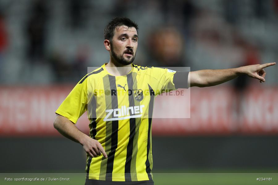 Christoph Schwander, FLYERALARM Arena, Würzburg, 27.09.2022, BFV, sport, action, Fussball, September 2022, Saison 2022/2023, Viertelfinale, Toto-Pokal, BFV-Verbandspokal, DJK, FWK, DJK Vilzing, FC Würzburger Kickers - Bild-ID: 2341181