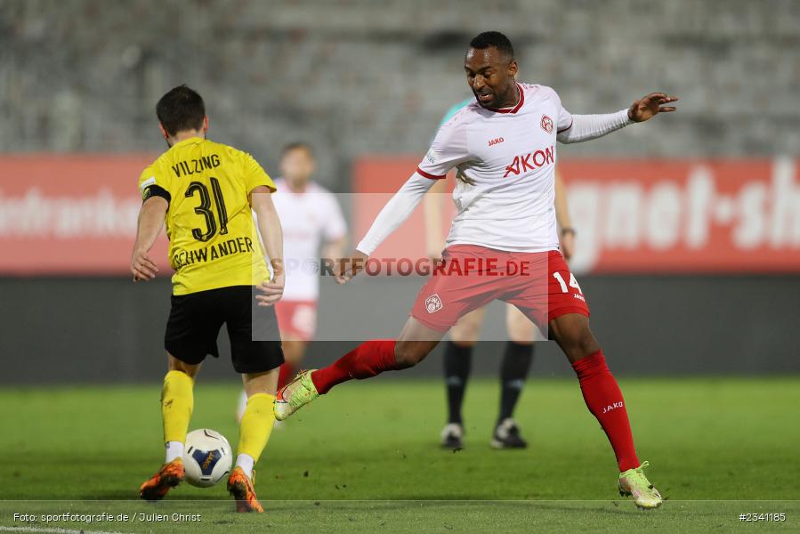 Saliou Sané, FLYERALARM Arena, Würzburg, 27.09.2022, BFV, sport, action, Fussball, September 2022, Saison 2022/2023, Viertelfinale, Toto-Pokal, BFV-Verbandspokal, DJK, FWK, DJK Vilzing, FC Würzburger Kickers - Bild-ID: 2341185