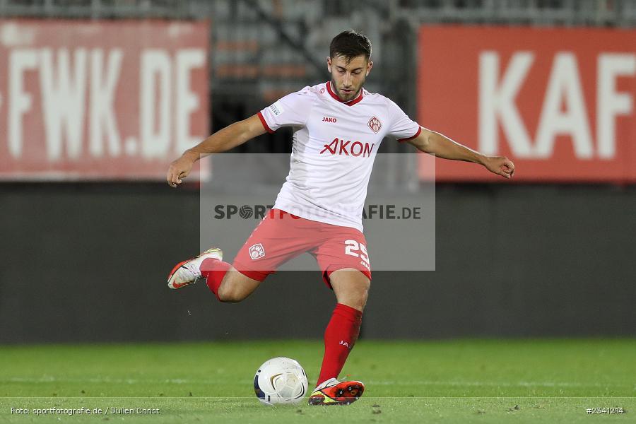 Dominik Meisel, FLYERALARM Arena, Würzburg, 27.09.2022, BFV, sport, action, Fussball, September 2022, Saison 2022/2023, Viertelfinale, Toto-Pokal, BFV-Verbandspokal, DJK, FWK, DJK Vilzing, FC Würzburger Kickers - Bild-ID: 2341214