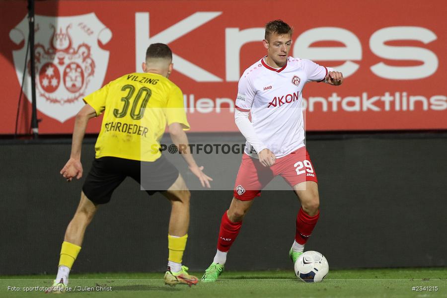 Franz Helmer, FLYERALARM Arena, Würzburg, 27.09.2022, BFV, sport, action, Fussball, September 2022, Saison 2022/2023, Viertelfinale, Toto-Pokal, BFV-Verbandspokal, DJK, FWK, DJK Vilzing, FC Würzburger Kickers - Bild-ID: 2341215