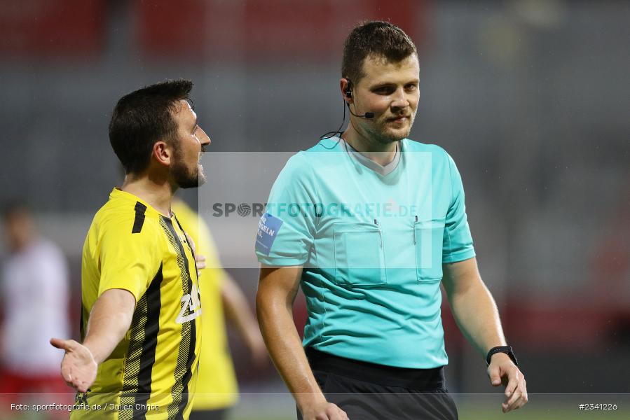 Elias Tiedeken, FLYERALARM Arena, Würzburg, 27.09.2022, BFV, sport, action, Fussball, September 2022, Saison 2022/2023, Viertelfinale, Toto-Pokal, BFV-Verbandspokal, DJK, FWK, DJK Vilzing, FC Würzburger Kickers - Bild-ID: 2341226