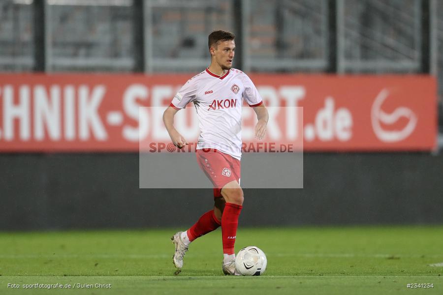Maximilian Zaiser, FLYERALARM Arena, Würzburg, 27.09.2022, BFV, sport, action, Fussball, September 2022, Saison 2022/2023, Viertelfinale, Toto-Pokal, BFV-Verbandspokal, DJK, FWK, DJK Vilzing, FC Würzburger Kickers - Bild-ID: 2341234
