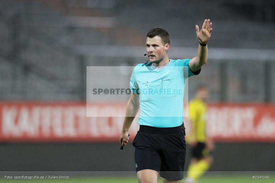 Elias Tiedeken, FLYERALARM Arena, Würzburg, 27.09.2022, BFV, sport, action, Fussball, September 2022, Saison 2022/2023, Viertelfinale, Toto-Pokal, BFV-Verbandspokal, DJK, FWK, DJK Vilzing, FC Würzburger Kickers - Bild-ID: 2341240