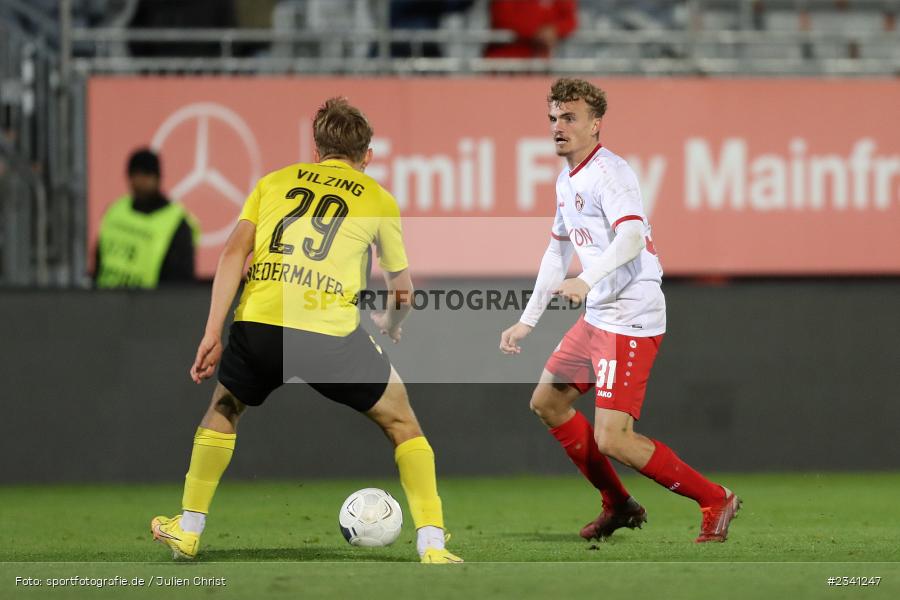 Tim Littmann, FLYERALARM Arena, Würzburg, 27.09.2022, BFV, sport, action, Fussball, September 2022, Saison 2022/2023, Viertelfinale, Toto-Pokal, BFV-Verbandspokal, DJK, FWK, DJK Vilzing, FC Würzburger Kickers - Bild-ID: 2341247 Tim Littmann, FLYERALARM Arena, Würzburg, 27.09.2022, BFV, sport, action, Fussball, September 2022, Saison 2022/2023, Viertelfinale, Toto-Pokal, BFV-Verbandspokal, DJK, FWK, DJK Vilzing, FC Würzburger Kickers - Bild-ID: 2341247