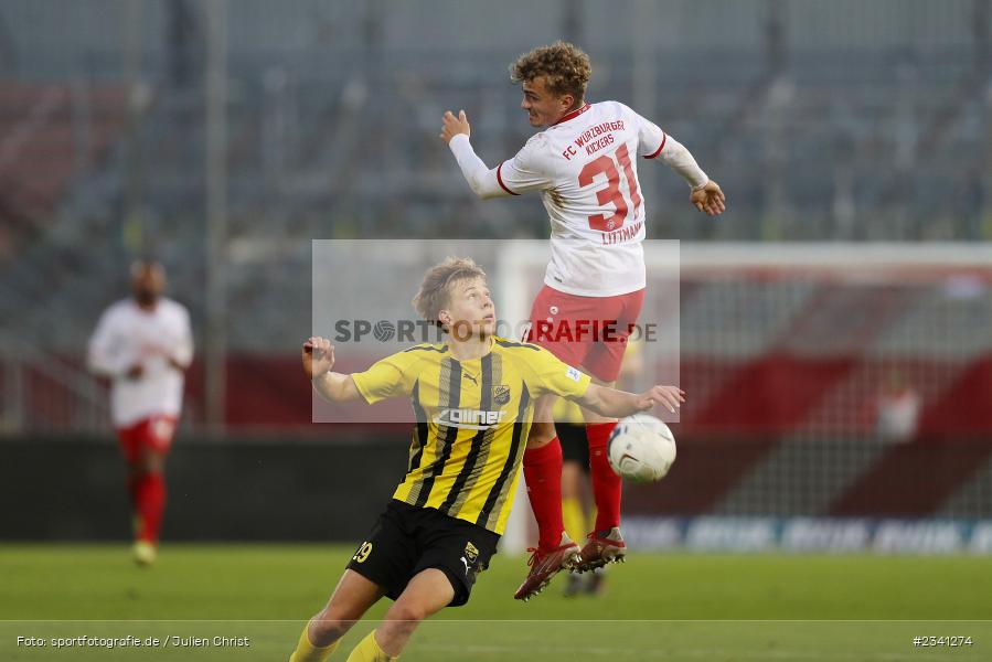 Tim Littmann, FLYERALARM Arena, Würzburg, 27.09.2022, BFV, sport, action, Fussball, September 2022, Saison 2022/2023, Viertelfinale, Toto-Pokal, BFV-Verbandspokal, DJK, FWK, DJK Vilzing, FC Würzburger Kickers - Bild-ID: 2341274