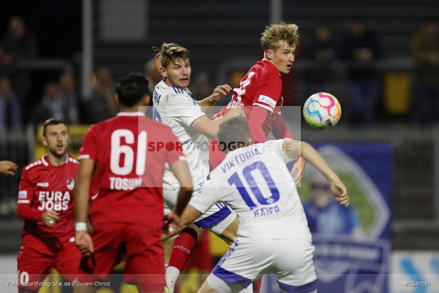Yannick Woudstra, Stadion am Schönbusch, Aschaffenburg, 30.09.2022, BFV, sport, action, Fussball, September 2022, Saison 2022/2023, 14. Spieltag, Regionalliga Bayern, TGM, SVA, Türkgücü München, SV Viktoria Aschaffenburg - Bild-ID: 2341281 Yannick Woudstra, Stadion am Schönbusch, Aschaffenburg, 30.09.2022, BFV, sport, action, Fussball, September 2022, Saison 2022/2023, 14. Spieltag, Regionalliga Bayern, TGM, SVA, Türkgücü München, SV Viktoria Aschaffenburg - Bild-ID: 2341281
