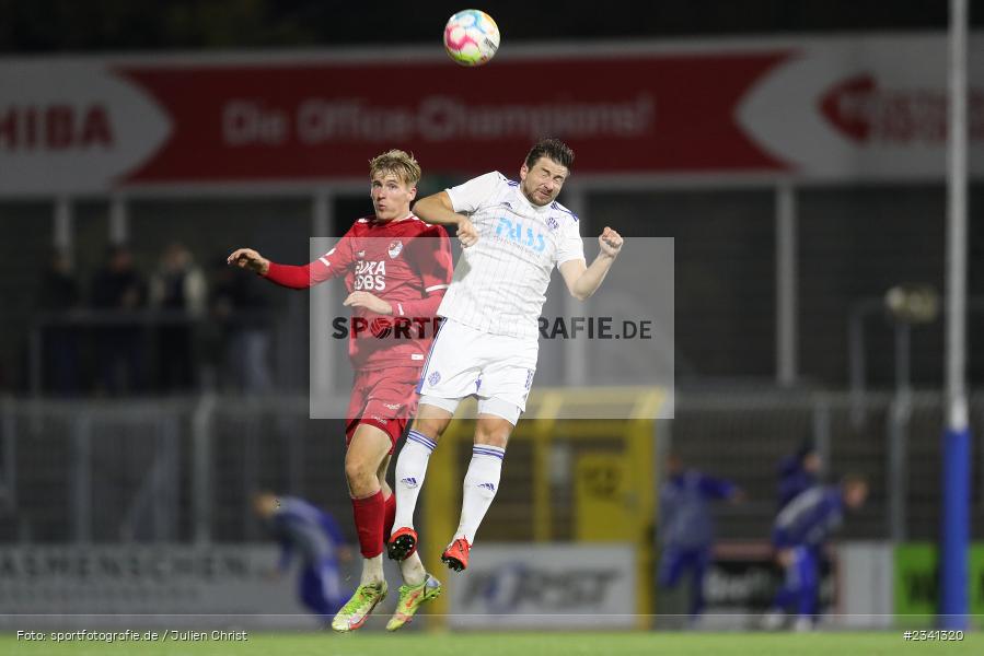 Yannick Woudstra, Stadion am Schönbusch, Aschaffenburg, 30.09.2022, BFV, sport, action, Fussball, September 2022, Saison 2022/2023, 14. Spieltag, Regionalliga Bayern, TGM, SVA, Türkgücü München, SV Viktoria Aschaffenburg - Bild-ID: 2341320