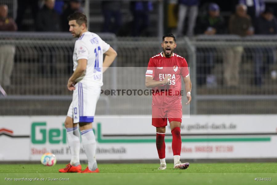 Ünal Tosun, Stadion am Schönbusch, Aschaffenburg, 30.09.2022, BFV, sport, action, Fussball, September 2022, Saison 2022/2023, 14. Spieltag, Regionalliga Bayern, TGM, SVA, Türkgücü München, SV Viktoria Aschaffenburg - Bild-ID: 2341322