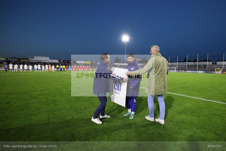 Benni Hotz, Jürgen Rösch, Stadion am Schönbusch, Aschaffenburg, 30.09.2022, BFV, sport, action, Fussball, September 2022, Saison 2022/2023, 14. Spieltag, Regionalliga Bayern, TGM, SVA, Türkgücü München, SV Viktoria Aschaffenburg - Bild-ID: 2341336
