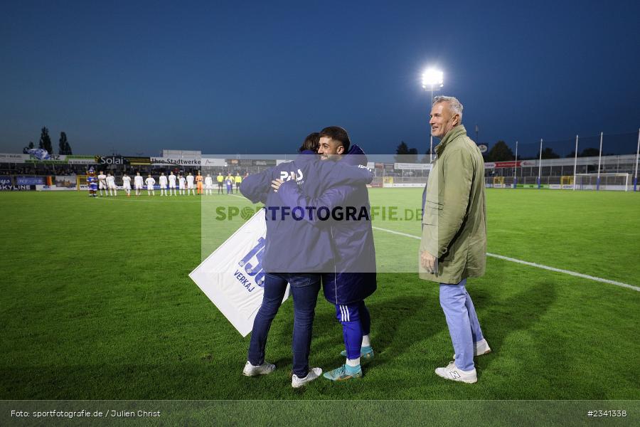 Benni Hotz, Jürgen Rösch, Stadion am Schönbusch, Aschaffenburg, 30.09.2022, BFV, sport, action, Fussball, September 2022, Saison 2022/2023, 14. Spieltag, Regionalliga Bayern, TGM, SVA, Türkgücü München, SV Viktoria Aschaffenburg - Bild-ID: 2341338