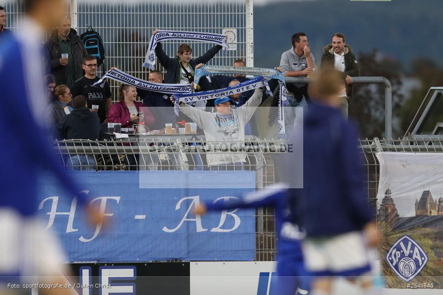 Fans, Stadion am Schönbusch, Aschaffenburg, 30.09.2022, BFV, sport, action, Fussball, September 2022, Saison 2022/2023, 14. Spieltag, Regionalliga Bayern, TGM, SVA, Türkgücü München, SV Viktoria Aschaffenburg - Bild-ID: 2341345