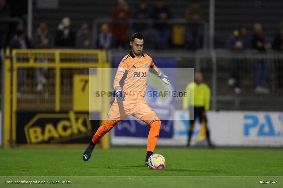 Ricardo Döbert, Stadion am Schönbusch, Aschaffenburg, 30.09.2022, BFV, sport, action, Fussball, September 2022, Saison 2022/2023, 14. Spieltag, Regionalliga Bayern, TGM, SVA, Türkgücü München, SV Viktoria Aschaffenburg - Bild-ID: 2341347