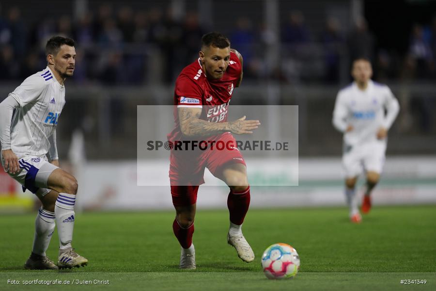 Maximilian Berwein, Stadion am Schönbusch, Aschaffenburg, 30.09.2022, BFV, sport, action, Fussball, September 2022, Saison 2022/2023, 14. Spieltag, Regionalliga Bayern, TGM, SVA, Türkgücü München, SV Viktoria Aschaffenburg - Bild-ID: 2341349 Maximilian Berwein, Stadion am Schönbusch, Aschaffenburg, 30.09.2022, BFV, sport, action, Fussball, September 2022, Saison 2022/2023, 14. Spieltag, Regionalliga Bayern, TGM, SVA, Türkgücü München, SV Viktoria Aschaffenburg - Bild-ID: 2341349