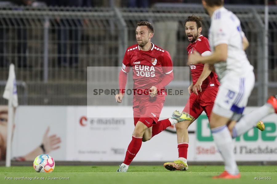 Albano Gashi, Stadion am Schönbusch, Aschaffenburg, 30.09.2022, BFV, sport, action, Fussball, September 2022, Saison 2022/2023, 14. Spieltag, Regionalliga Bayern, TGM, SVA, Türkgücü München, SV Viktoria Aschaffenburg - Bild-ID: 2341353 Albano Gashi, Stadion am Schönbusch, Aschaffenburg, 30.09.2022, BFV, sport, action, Fussball, September 2022, Saison 2022/2023, 14. Spieltag, Regionalliga Bayern, TGM, SVA, Türkgücü München, SV Viktoria Aschaffenburg - Bild-ID: 2341353