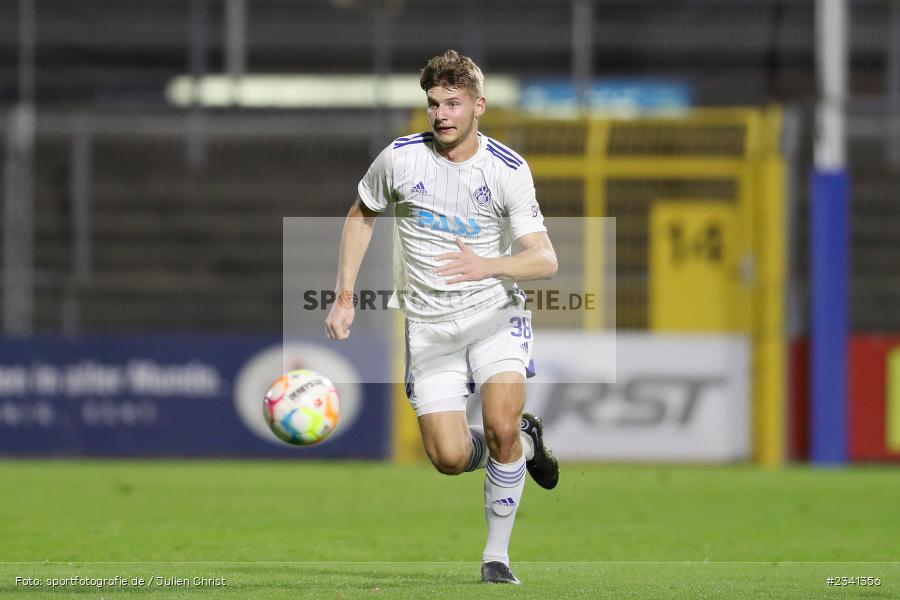 Niklas Borger, Stadion am Schönbusch, Aschaffenburg, 30.09.2022, BFV, sport, action, Fussball, September 2022, Saison 2022/2023, 14. Spieltag, Regionalliga Bayern, TGM, SVA, Türkgücü München, SV Viktoria Aschaffenburg - Bild-ID: 2341356 Niklas Borger, Stadion am Schönbusch, Aschaffenburg, 30.09.2022, BFV, sport, action, Fussball, September 2022, Saison 2022/2023, 14. Spieltag, Regionalliga Bayern, TGM, SVA, Türkgücü München, SV Viktoria Aschaffenburg - Bild-ID: 2341356