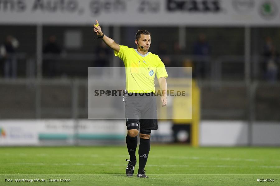 Schiedsrichter, Christian Dietz, Stadion am Schönbusch, Aschaffenburg, 30.09.2022, BFV, sport, action, Fussball, September 2022, Saison 2022/2023, 14. Spieltag, Regionalliga Bayern, TGM, SVA, Türkgücü München, SV Viktoria Aschaffenburg - Bild-ID: 2341363 Schiedsrichter, Christian Dietz, Stadion am Schönbusch, Aschaffenburg, 30.09.2022, BFV, sport, action, Fussball, September 2022, Saison 2022/2023, 14. Spieltag, Regionalliga Bayern, TGM, SVA, Türkgücü München, SV Viktoria Aschaffenburg - Bild-ID: 2341363