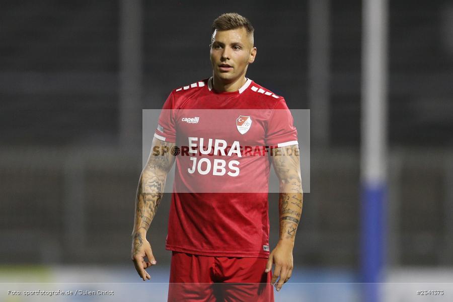Maximilian Berwein, Stadion am Schönbusch, Aschaffenburg, 30.09.2022, BFV, sport, action, Fussball, September 2022, Saison 2022/2023, 14. Spieltag, Regionalliga Bayern, TGM, SVA, Türkgücü München, SV Viktoria Aschaffenburg - Bild-ID: 2341373