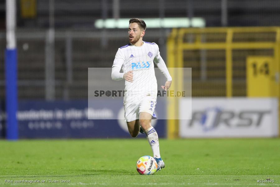 Silas Tom Zehnder, Stadion am Schönbusch, Aschaffenburg, 30.09.2022, BFV, sport, action, Fussball, September 2022, Saison 2022/2023, 14. Spieltag, Regionalliga Bayern, TGM, SVA, Türkgücü München, SV Viktoria Aschaffenburg - Bild-ID: 2341393