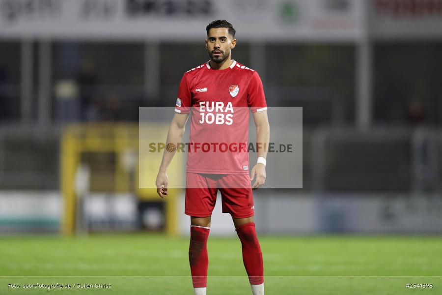 Ünal Tosun, Stadion am Schönbusch, Aschaffenburg, 30.09.2022, BFV, sport, action, Fussball, September 2022, Saison 2022/2023, 14. Spieltag, Regionalliga Bayern, TGM, SVA, Türkgücü München, SV Viktoria Aschaffenburg - Bild-ID: 2341398