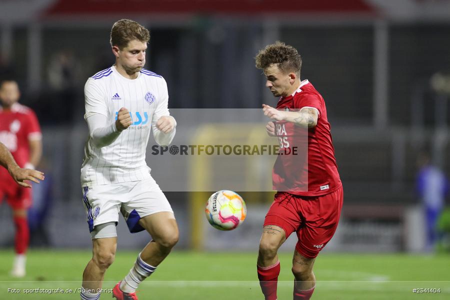 Florian Pieper, Stadion am Schönbusch, Aschaffenburg, 30.09.2022, BFV, sport, action, Fussball, September 2022, Saison 2022/2023, 14. Spieltag, Regionalliga Bayern, TGM, SVA, Türkgücü München, SV Viktoria Aschaffenburg - Bild-ID: 2341404