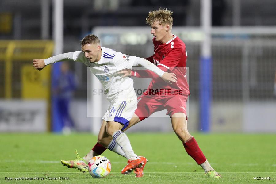 Alexandru Paraschiv, Stadion am Schönbusch, Aschaffenburg, 30.09.2022, BFV, sport, action, Fussball, September 2022, Saison 2022/2023, 14. Spieltag, Regionalliga Bayern, TGM, SVA, Türkgücü München, SV Viktoria Aschaffenburg - Bild-ID: 2341410 Alexandru Paraschiv, Stadion am Schönbusch, Aschaffenburg, 30.09.2022, BFV, sport, action, Fussball, September 2022, Saison 2022/2023, 14. Spieltag, Regionalliga Bayern, TGM, SVA, Türkgücü München, SV Viktoria Aschaffenburg - Bild-ID: 2341410
