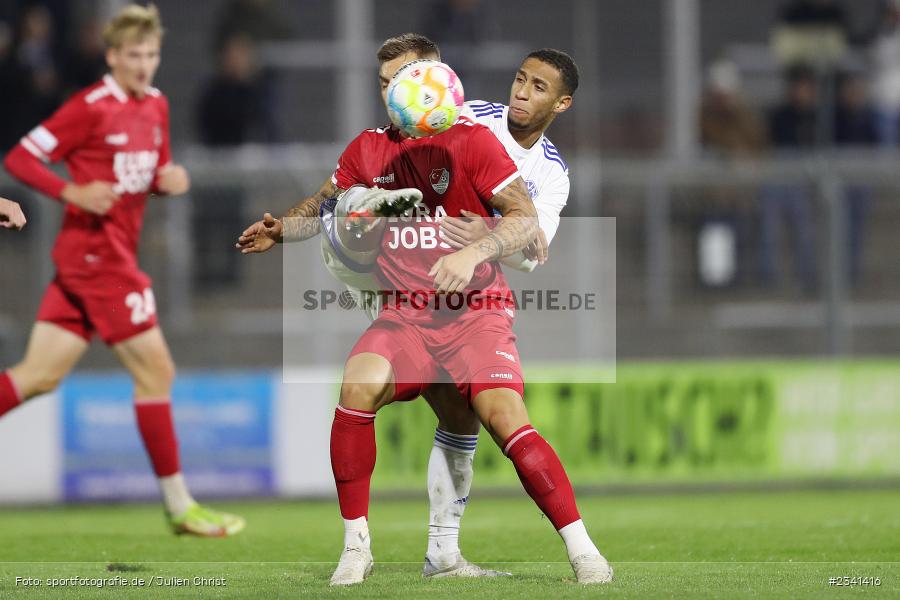 Felix Metzler, Stadion am Schönbusch, Aschaffenburg, 30.09.2022, BFV, sport, action, Fussball, September 2022, Saison 2022/2023, 14. Spieltag, Regionalliga Bayern, TGM, SVA, Türkgücü München, SV Viktoria Aschaffenburg - Bild-ID: 2341416
