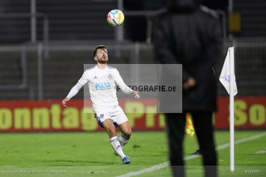 Silas Tom Zehnder, Stadion am Schönbusch, Aschaffenburg, 30.09.2022, BFV, sport, action, Fussball, September 2022, Saison 2022/2023, 14. Spieltag, Regionalliga Bayern, TGM, SVA, Türkgücü München, SV Viktoria Aschaffenburg - Bild-ID: 2341417