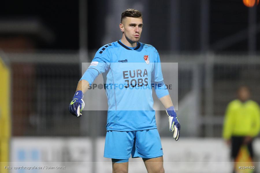 Johann Hipper, Stadion am Schönbusch, Aschaffenburg, 30.09.2022, BFV, sport, action, Fussball, September 2022, Saison 2022/2023, 14. Spieltag, Regionalliga Bayern, TGM, SVA, Türkgücü München, SV Viktoria Aschaffenburg - Bild-ID: 2341420