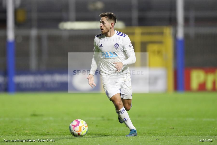 Silas Tom Zehnder, Stadion am Schönbusch, Aschaffenburg, 30.09.2022, BFV, sport, action, Fussball, September 2022, Saison 2022/2023, 14. Spieltag, Regionalliga Bayern, TGM, SVA, Türkgücü München, SV Viktoria Aschaffenburg - Bild-ID: 2341432 Silas Tom Zehnder, Stadion am Schönbusch, Aschaffenburg, 30.09.2022, BFV, sport, action, Fussball, September 2022, Saison 2022/2023, 14. Spieltag, Regionalliga Bayern, TGM, SVA, Türkgücü München, SV Viktoria Aschaffenburg - Bild-ID: 2341432