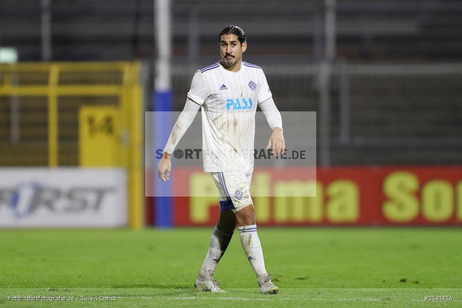 Hamza Boutakhrit, Stadion am Schönbusch, Aschaffenburg, 30.09.2022, BFV, sport, action, Fussball, September 2022, Saison 2022/2023, 14. Spieltag, Regionalliga Bayern, TGM, SVA, Türkgücü München, SV Viktoria Aschaffenburg - Bild-ID: 2341436 Hamza Boutakhrit, Stadion am Schönbusch, Aschaffenburg, 30.09.2022, BFV, sport, action, Fussball, September 2022, Saison 2022/2023, 14. Spieltag, Regionalliga Bayern, TGM, SVA, Türkgücü München, SV Viktoria Aschaffenburg - Bild-ID: 2341436