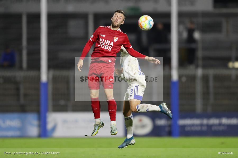 Albano Gashi, Stadion am Schönbusch, Aschaffenburg, 30.09.2022, BFV, sport, action, Fussball, September 2022, Saison 2022/2023, 14. Spieltag, Regionalliga Bayern, TGM, SVA, Türkgücü München, SV Viktoria Aschaffenburg - Bild-ID: 2341440 Albano Gashi, Stadion am Schönbusch, Aschaffenburg, 30.09.2022, BFV, sport, action, Fussball, September 2022, Saison 2022/2023, 14. Spieltag, Regionalliga Bayern, TGM, SVA, Türkgücü München, SV Viktoria Aschaffenburg - Bild-ID: 2341440