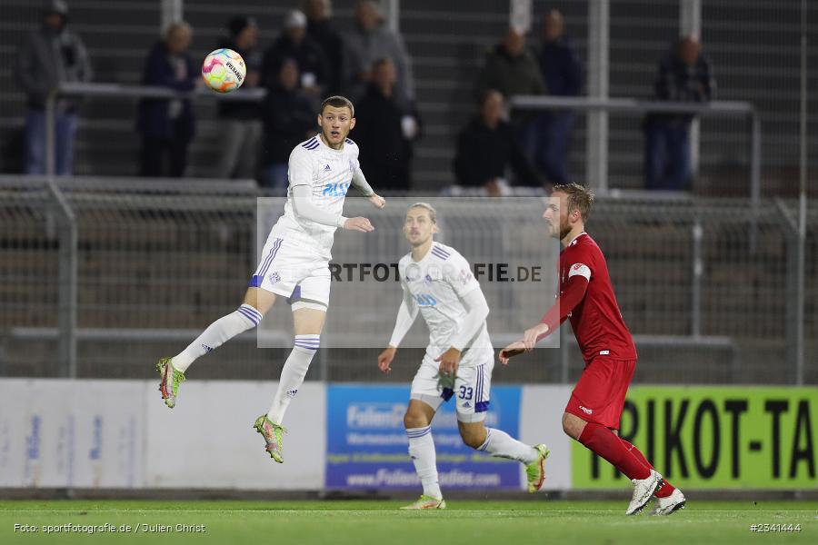 Niklas Meyer, Stadion am Schönbusch, Aschaffenburg, 30.09.2022, BFV, sport, action, Fussball, September 2022, Saison 2022/2023, 14. Spieltag, Regionalliga Bayern, TGM, SVA, Türkgücü München, SV Viktoria Aschaffenburg - Bild-ID: 2341444 Niklas Meyer, Stadion am Schönbusch, Aschaffenburg, 30.09.2022, BFV, sport, action, Fussball, September 2022, Saison 2022/2023, 14. Spieltag, Regionalliga Bayern, TGM, SVA, Türkgücü München, SV Viktoria Aschaffenburg - Bild-ID: 2341444