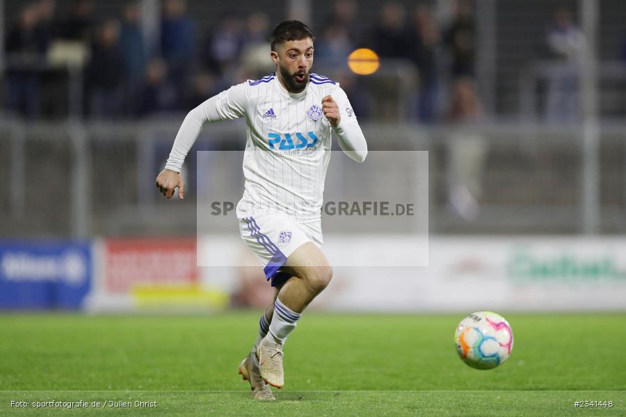 Clay Verkaj, Stadion am Schönbusch, Aschaffenburg, 30.09.2022, BFV, sport, action, Fussball, September 2022, Saison 2022/2023, 14. Spieltag, Regionalliga Bayern, TGM, SVA, Türkgücü München, SV Viktoria Aschaffenburg - Bild-ID: 2341448 Clay Verkaj, Stadion am Schönbusch, Aschaffenburg, 30.09.2022, BFV, sport, action, Fussball, September 2022, Saison 2022/2023, 14. Spieltag, Regionalliga Bayern, TGM, SVA, Türkgücü München, SV Viktoria Aschaffenburg - Bild-ID: 2341448