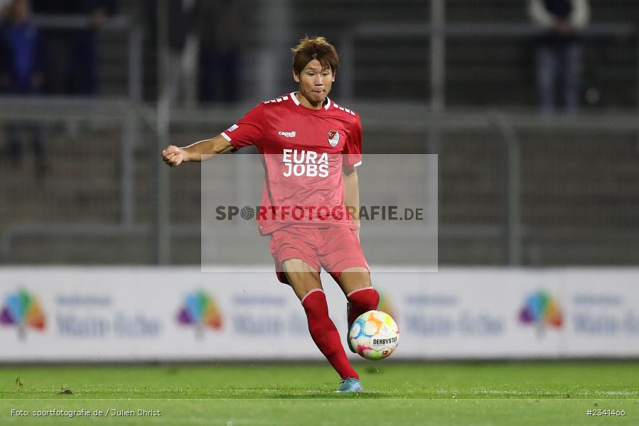 Masaaki Takahara, Stadion am Schönbusch, Aschaffenburg, 30.09.2022, BFV, sport, action, Fussball, September 2022, Saison 2022/2023, 14. Spieltag, Regionalliga Bayern, TGM, SVA, Türkgücü München, SV Viktoria Aschaffenburg - Bild-ID: 2341466 Masaaki Takahara, Stadion am Schönbusch, Aschaffenburg, 30.09.2022, BFV, sport, action, Fussball, September 2022, Saison 2022/2023, 14. Spieltag, Regionalliga Bayern, TGM, SVA, Türkgücü München, SV Viktoria Aschaffenburg - Bild-ID: 2341466