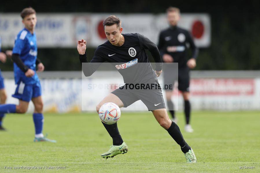 Noah Wenzel, Sportgelände, Lohr am Main, 01.10.2022, BFV, sport, action, Fussball, Oktober 2022, Saison 2022/2023, 10. Spieltag, Bezirksliga Unterfranken West, KEI, TSV, TSV Keilberg, TSV Lohr - Bild-ID: 2341481