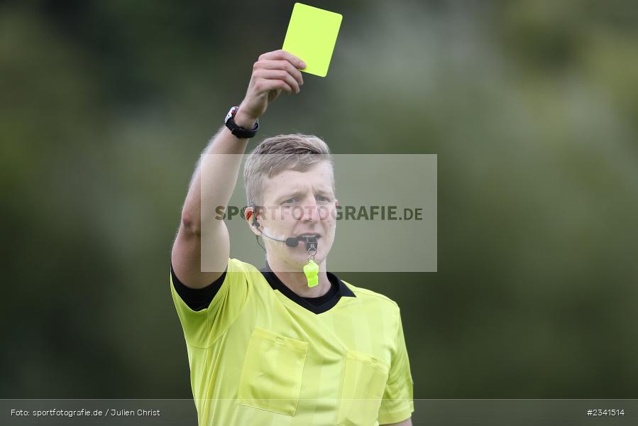 Schiedsrichter, Marc Treubert, Sportgelände, Lohr am Main, 01.10.2022, BFV, sport, action, Fussball, Oktober 2022, Saison 2022/2023, 10. Spieltag, Bezirksliga Unterfranken West, KEI, TSV, TSV Keilberg, TSV Lohr - Bild-ID: 2341514