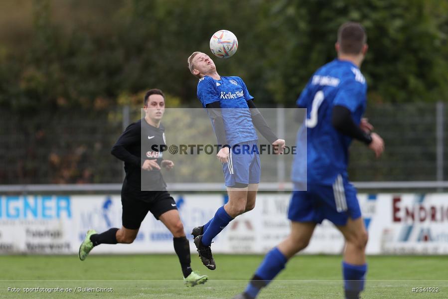Jens Kirchgeßner, Sportgelände, Lohr am Main, 01.10.2022, BFV, sport, action, Fussball, Oktober 2022, Saison 2022/2023, 10. Spieltag, Bezirksliga Unterfranken West, KEI, TSV, TSV Keilberg, TSV Lohr - Bild-ID: 2341522