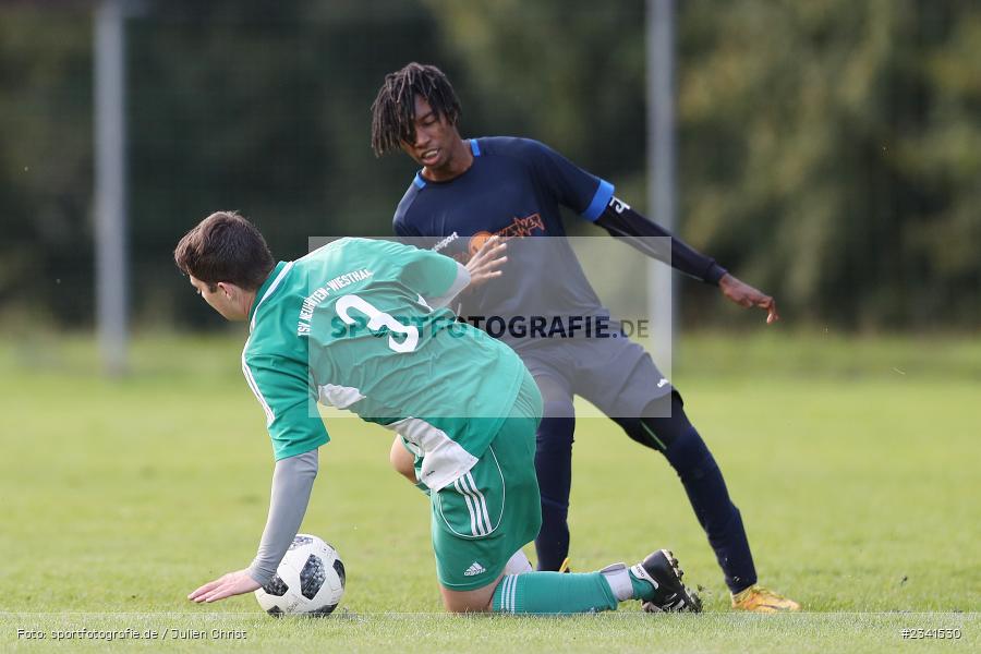 Felix Roth, Sportgelände, Steinbach, 01.10.2022, BFV, sport, action, Fussball, Oktober 2022, Saison 2022/2023, 10. Spieltag, Gruppe 3, Kreisklasse Würzburg, TSV Neuhütten-Wiesthal II, SV Sendelbach-Steinbach - Bild-ID: 2341530