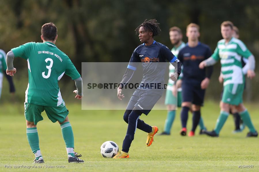Fidel Maxaieie, Sportgelände, Steinbach, 01.10.2022, BFV, sport, action, Fussball, Oktober 2022, Saison 2022/2023, 10. Spieltag, Gruppe 3, Kreisklasse Würzburg, TSV Neuhütten-Wiesthal II, SV Sendelbach-Steinbach - Bild-ID: 2341557