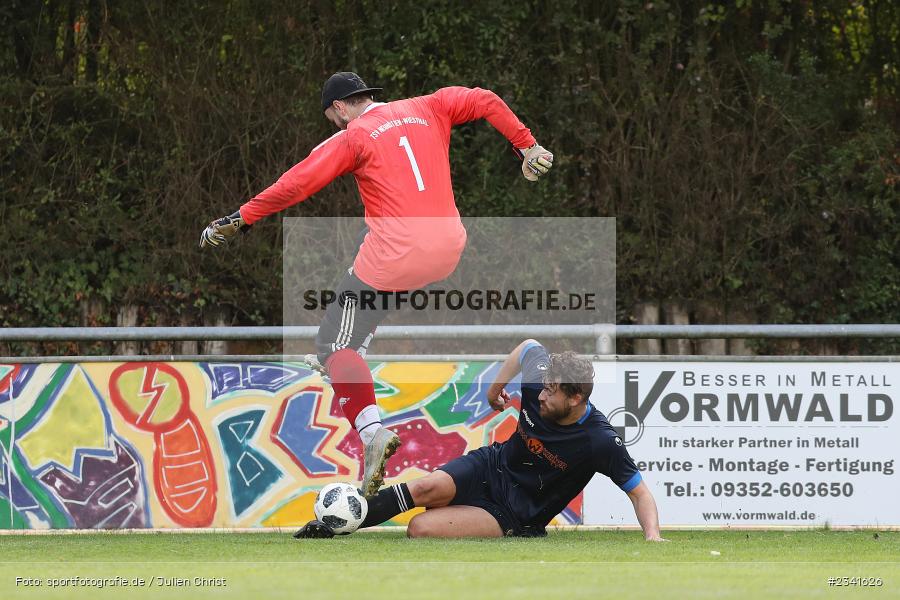 Mathias Riethmann, Sportgelände, Steinbach, 01.10.2022, BFV, sport, action, Fussball, Oktober 2022, Saison 2022/2023, 10. Spieltag, Gruppe 3, Kreisklasse Würzburg, TSV Neuhütten-Wiesthal II, SV Sendelbach-Steinbach - Bild-ID: 2341626