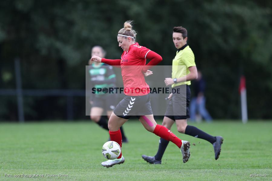 Tamira Stegmann, Sportgelände, Karsbach, 01.10.2022, BFV, sport, action, Fussball, Oktober 2022, Saison 2022/2023, 5. Spieltag, Frauen, Landesliga Nord, SGF, FCK, SpVgg Greuther Fürth, FC Karsbach - Bild-ID: 2341640