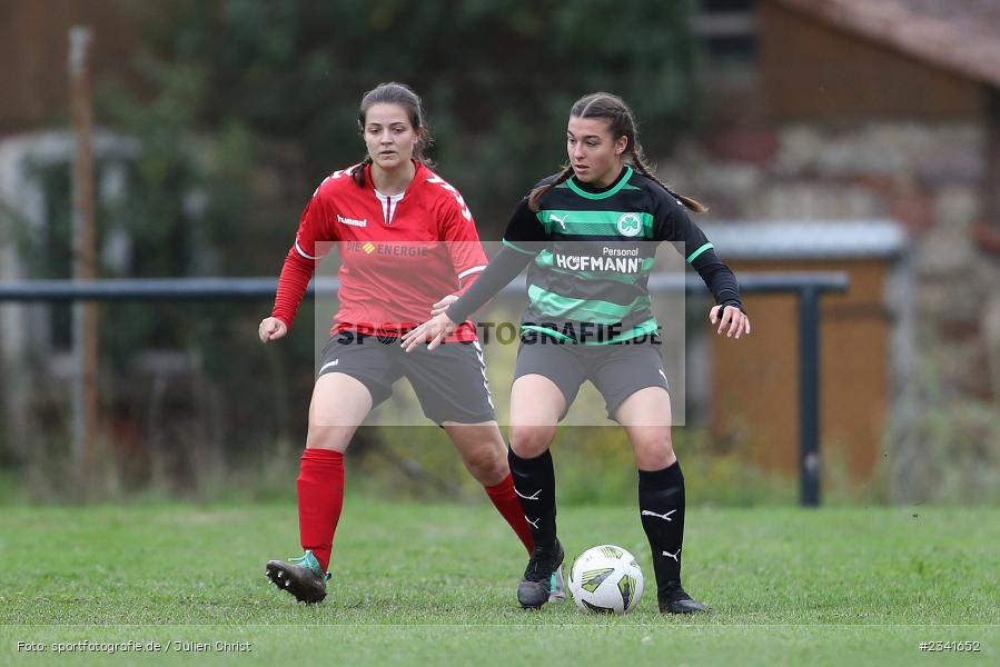 Emily-Sophie Malz, Sportgelände, Karsbach, 01.10.2022, BFV, sport, action, Fussball, Oktober 2022, Saison 2022/2023, 5. Spieltag, Frauen, Landesliga Nord, SGF, FCK, SpVgg Greuther Fürth, FC Karsbach - Bild-ID: 2341652