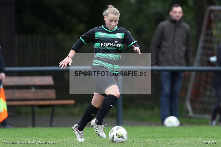 Lara Treuheit, Sportgelände, Karsbach, 01.10.2022, BFV, sport, action, Fussball, Oktober 2022, Saison 2022/2023, 5. Spieltag, Frauen, Landesliga Nord, SGF, FCK, SpVgg Greuther Fürth, FC Karsbach - Bild-ID: 2341653
