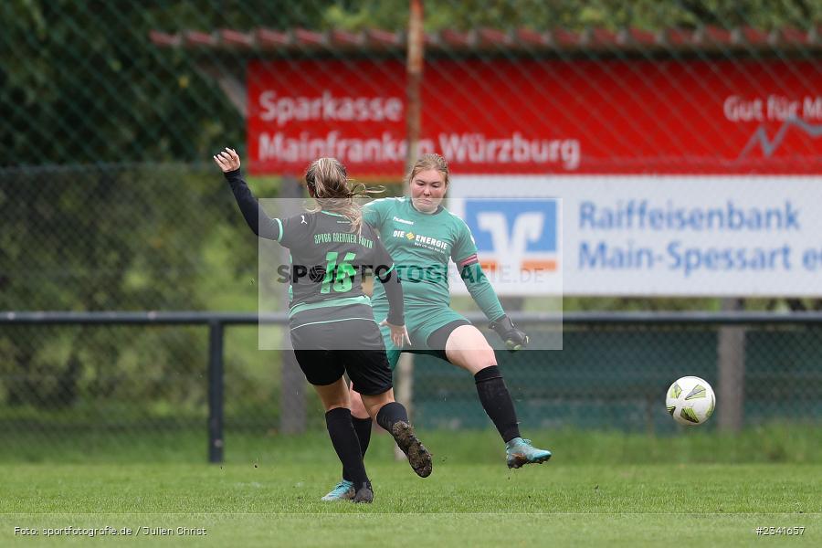 Melissa Mennig, Sportgelände, Karsbach, 01.10.2022, BFV, sport, action, Fussball, Oktober 2022, Saison 2022/2023, 5. Spieltag, Frauen, Landesliga Nord, SGF, FCK, SpVgg Greuther Fürth, FC Karsbach - Bild-ID: 2341657